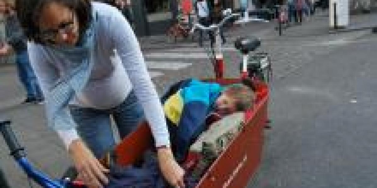 Children on the Family Bike