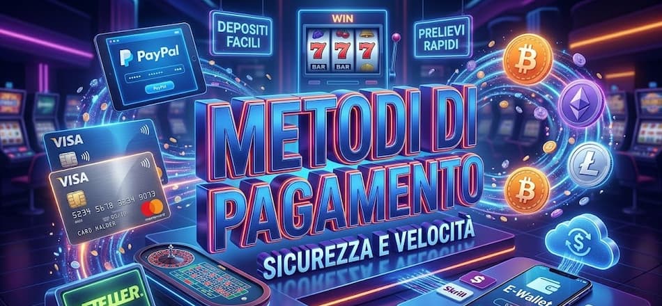 Prelievi e depositi dei casinò non AAMS che pagano subito